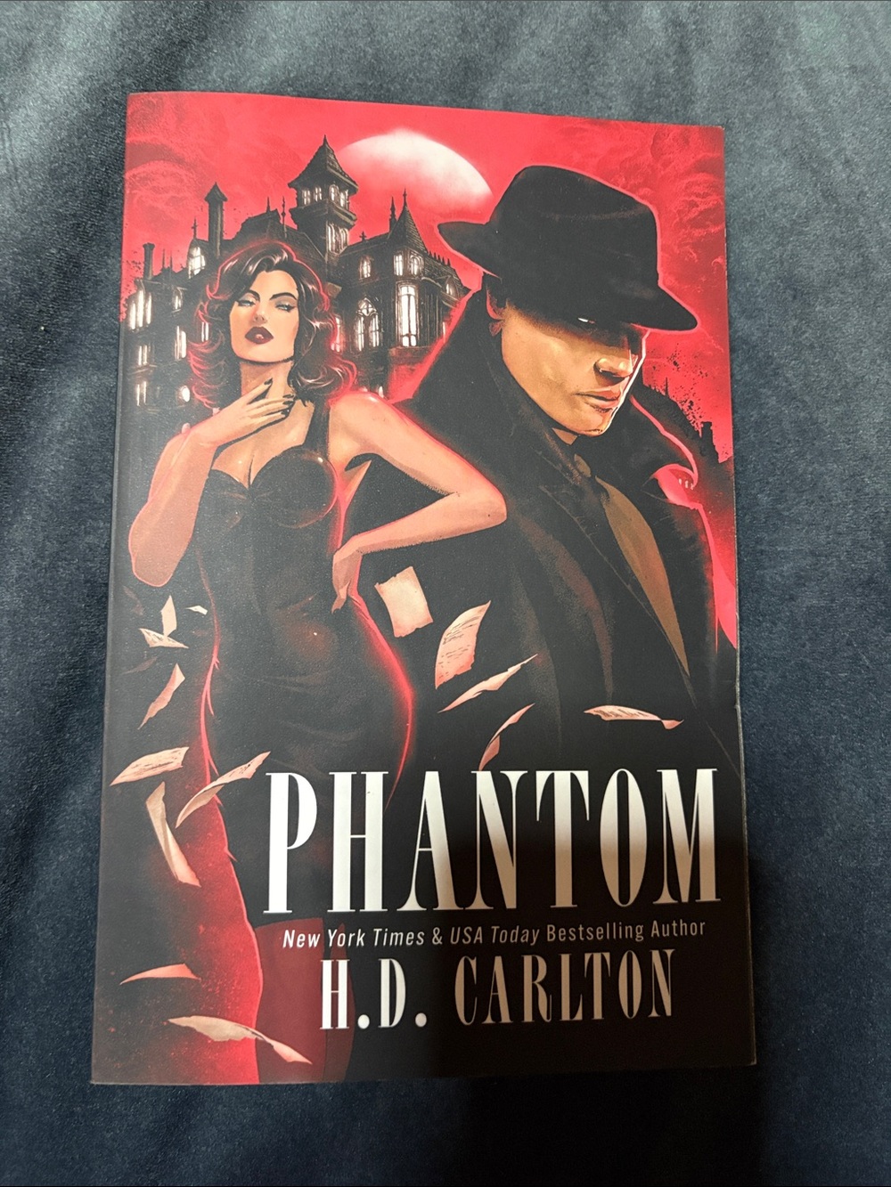 Phantom by - Red & Black Cover
